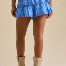 Load image into Gallery viewer, Arula Lace Layered Ruffle Shorts size 0X
