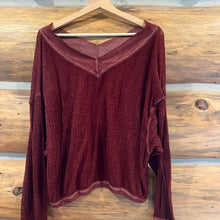 Load image into Gallery viewer, We the Free by Free People South Side Thermal Top size S
