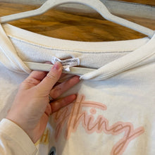 Load image into Gallery viewer, Grayson Threads Everything with Kindness Graphic Crop Pullover Sweatshirt size M
