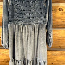 Load image into Gallery viewer, LC Lauren Conrad Smocked Velvet Dress size XXL
