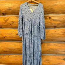 Load image into Gallery viewer, NWT New Fashion Women’s V Neck Floral Dress size L
