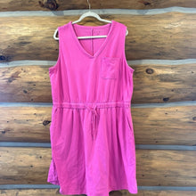 Load image into Gallery viewer, Lane Bryant LIVI V-Neck French Terry Dress size 22/24
