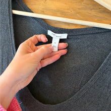 Load image into Gallery viewer, Daily Ritual Charcoal Cropped Jumpsuit size Large
