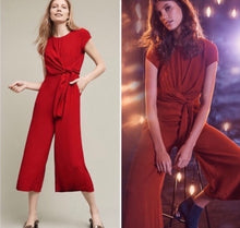 Load image into Gallery viewer, Anthropologie Maeve Midi Jumpsuit size 10
