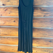 Load image into Gallery viewer, Daily Ritual Charcoal Cropped Jumpsuit size Large
