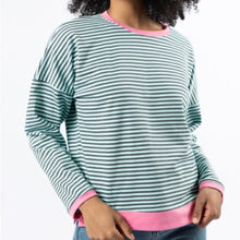 Load image into Gallery viewer, THINK ON IT Pullover Pink Lily size XS
