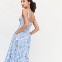 Load image into Gallery viewer, Sim &amp; Sam Floral Mid Dress size XL
