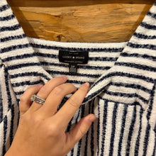 Load image into Gallery viewer, Lucky Brand Striped Textured Tank size S
