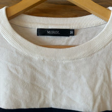 Load image into Gallery viewer, Mirol Striped Short Sleeve Top size M
