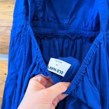 Load image into Gallery viewer, Old Navy Waist Defined Blue Midi Dress size XL
