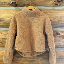 Load image into Gallery viewer, Cozy Cowl Neck Pullover Sweatshirt - All in Motion Camel Small
