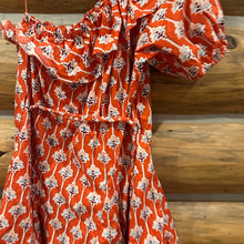 Load image into Gallery viewer, RHODE x Target Lotus Floral Print One Shoulder Mini Dress size 1X
