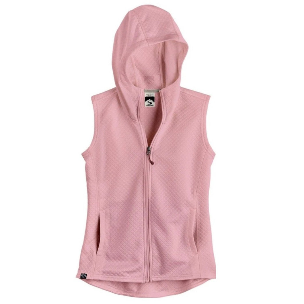 Storm Creek Ladies Curator Diamond Knit Vest size Large