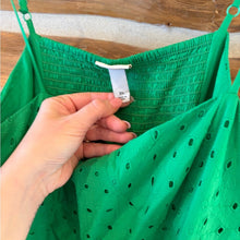 Load image into Gallery viewer, A New Day Eyelet Green Dress size XL
