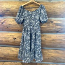 Load image into Gallery viewer, NWT MikaRose Brandi Puff Sleeve Floral Dress size S
