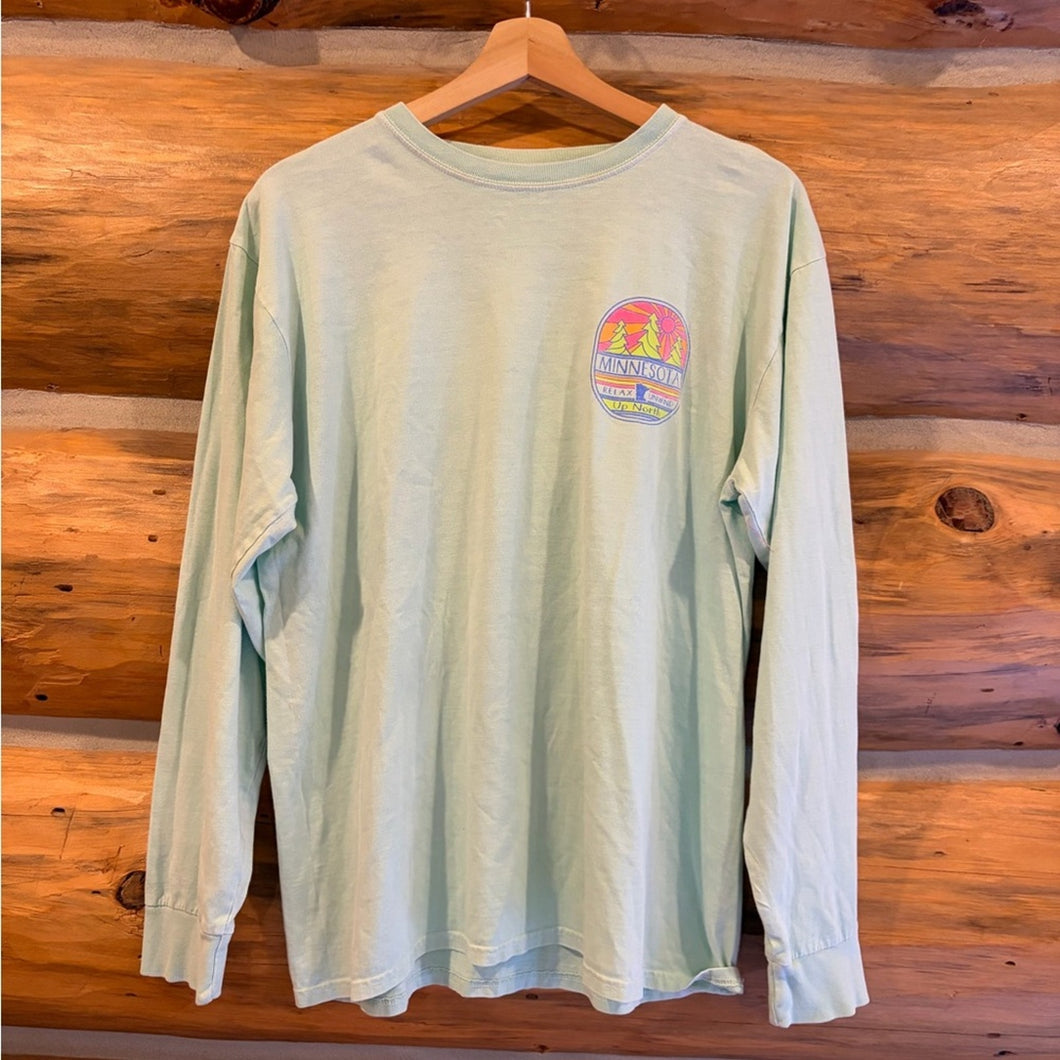 Blue 84 Minnesota Graphic Long Sleeve size M