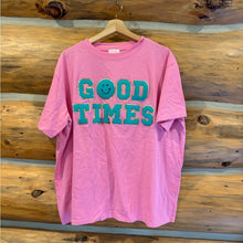 Load image into Gallery viewer, Pink Lily Good Times Graphic Tee size XL
