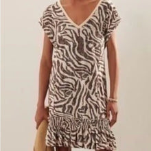 Load image into Gallery viewer, Anthropologie Daily Practice V Neck Dress size L
