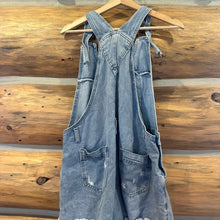 Load image into Gallery viewer, Distressed overalls size L
