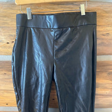 Load image into Gallery viewer, Loft Faux Leather Leggings size Small
