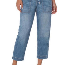 Load image into Gallery viewer, Liverpool The Rascal Trouser Cropped Jeans Clayton Wash Blue
