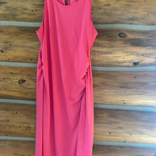 Load image into Gallery viewer, A New Day Pink Ruched Dress size XXL
