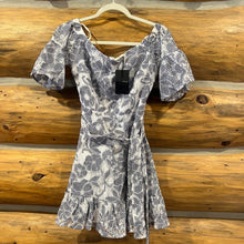 Load image into Gallery viewer, NWT J.O.A. Floral Lace Off The Shoulder Floral Print Dress size M
