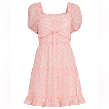 Load image into Gallery viewer, Madden NYC Juniors’ Smocked Waist Dress with Cut Out size XL
