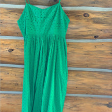Load image into Gallery viewer, A New Day Eyelet Green Dress size XL

