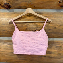 Load image into Gallery viewer, Carbon38 Metallic Sports Bra size M
