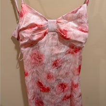 Load image into Gallery viewer, Freesia Floral Print Tie-Back Midi Dress size S
