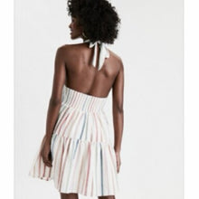 Load image into Gallery viewer, NWT American Eagle Striped Halter Dress size S
