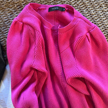 Load image into Gallery viewer, Tecrew Ribbed Pink Sweater size XL

