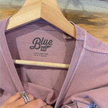 Load image into Gallery viewer, Blue 84 Minnesota Lake Life Graphic Long Sleeve size M
