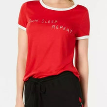 Load image into Gallery viewer, Jenni Sun Sleep Repeat Lounge Top size XXL
