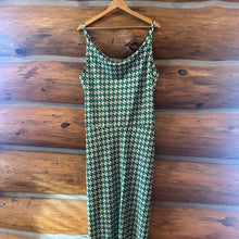 Load image into Gallery viewer, Ava &amp; Viv Womens Midi Dress Green Geometric Print Satin Cowl Neck size 1X
