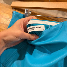 Load image into Gallery viewer, Amanda Uprichard Mohan Dress Marina Blue Short Sleeveless size S
