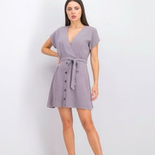 Load image into Gallery viewer, Sadie &amp; Sage Women&#39;s Surplice Dress size L
