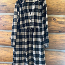 Load image into Gallery viewer, Knox Rose Plaid A-Line Dress size XL
