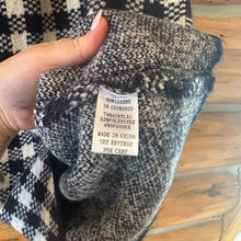 Load image into Gallery viewer, Adora Navy Checkered Sweater Dress size L
