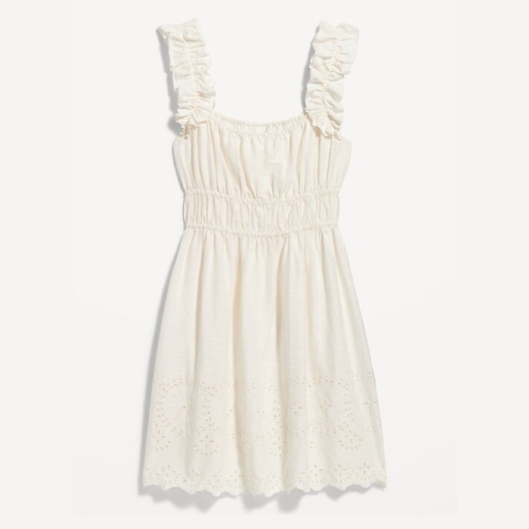 Old Navy Waist Defined Ruffle Mini Dress size XXL