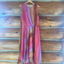 Load image into Gallery viewer, Nine West Cinched Waist Multicolor Chiffon size L
