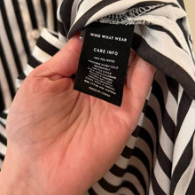 Load image into Gallery viewer, Who What Wear Striped Button Down size Medium
