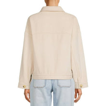 Load image into Gallery viewer, Time &amp; Tru Women’s Cream Shirt Jacket size XXL

