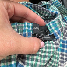 Load image into Gallery viewer, Urban Outfitters Gingham Mini Wrap Dress size Medium
