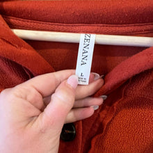 Load image into Gallery viewer, ZENANA Oversized Basic Fleece Shacket size Large
