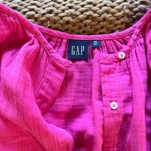 Load image into Gallery viewer, Gap Hot Pink Button Down size XS
