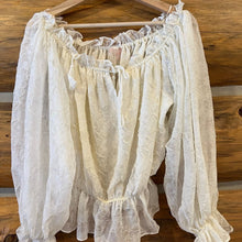 Load image into Gallery viewer, Love Colette Ruffle Romantic Top size Medium
