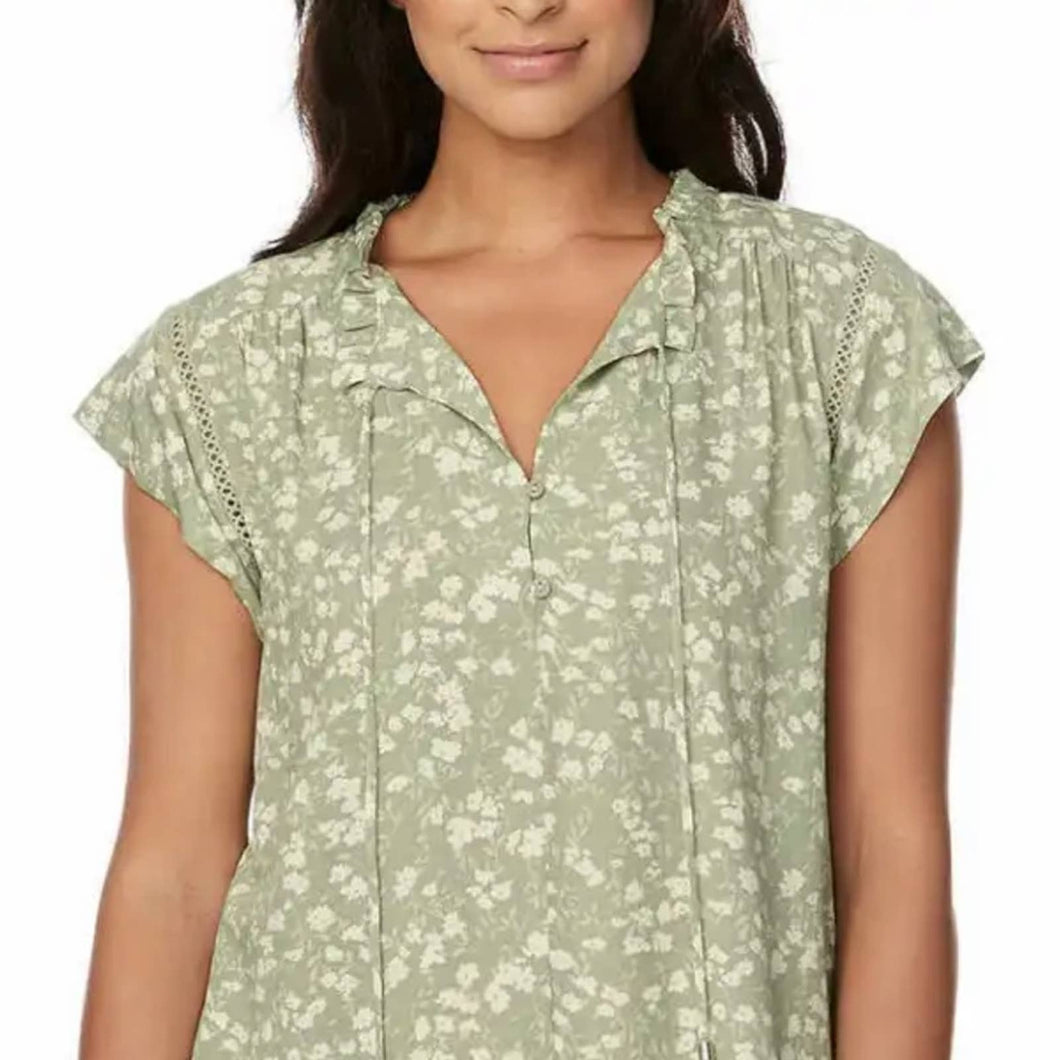 Buffalo David Bitton Floral Top size XXL