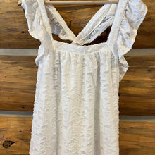 Load image into Gallery viewer, Lauren Conrad Textured White Tank Top size XXL

